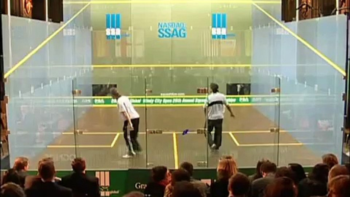 Jonathon Power VS Amr Shabana - Windy City Squash Open 2006 Semi-Finals