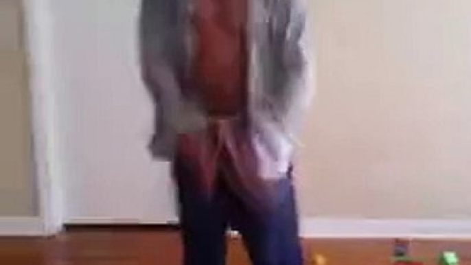 boy dances his butt off