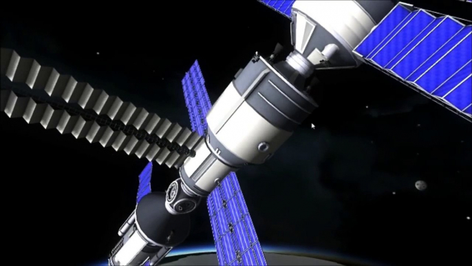 Solar Panel Deployment Display.