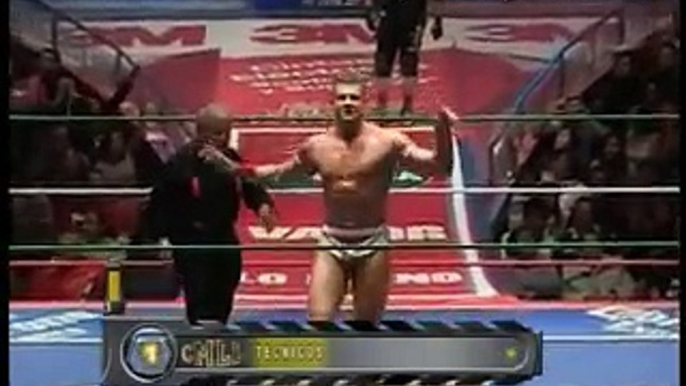 Marco Corleone, Máximo, Rush vs Rey Bucanero, Terrible, Volador Jr.