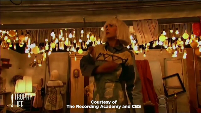 Sia's 'Chandelier' 2015 Grammys Performance With Kristen Wiig's Shocking Cameo