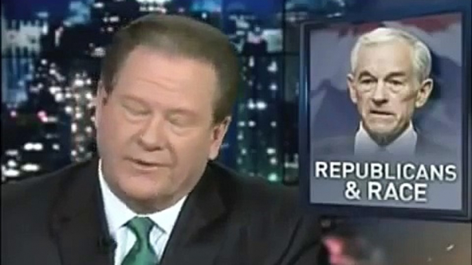 EPIC MEDIA FAIL: Racism, Antisemitism & Homophobia - Ed Schultz Goes After Ron Paul