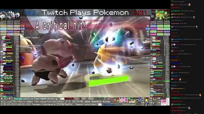 Twitch Plays Pokémon Battle Revolution - Match #22737