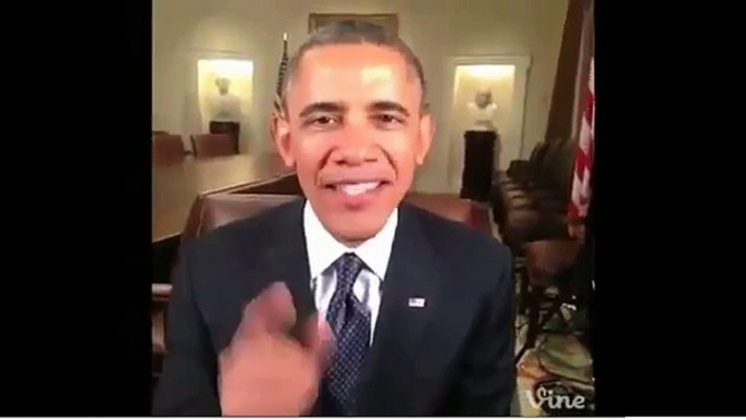 Obama sent a special Vine message to  Batkid