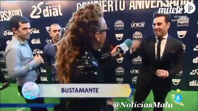 Reportaje a Malú en la Alfombra Verde | 03/09/2015 25 Aniversario Cadena Dial | @NoticiasMalu