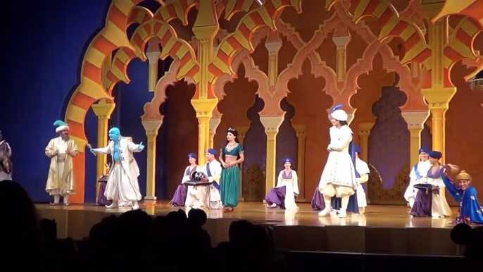 Genie's Jokes and Puns Part 14 - Aladdin A Musical Spectacular at Disneyland Resort (HD)