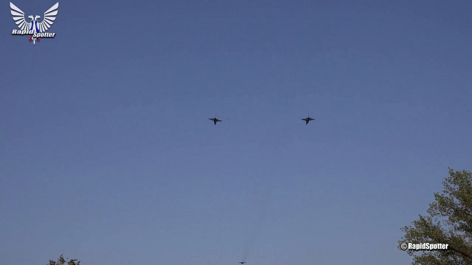 Mig 29 and Soko G-4 Super Galeb low pass