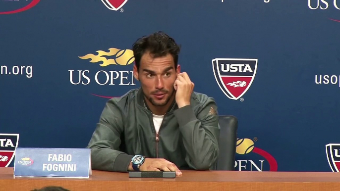 Rafael Nadal acknowledges that 'Fabio Fognini played better'