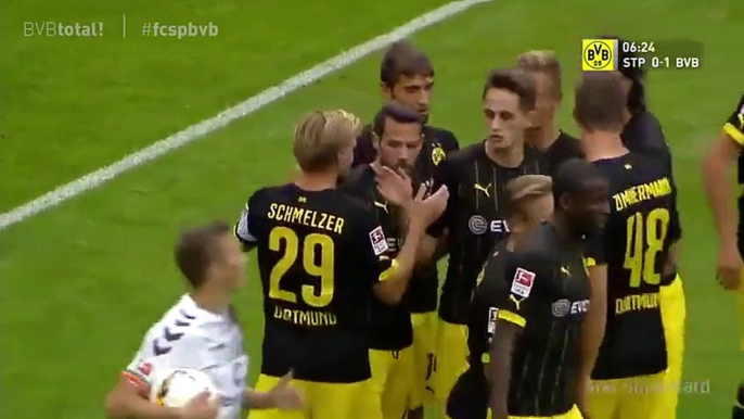 Full Highlights HD _ St. Pauli 1-2 Borussia Dortmund - Friendly 08.09.2015 HD