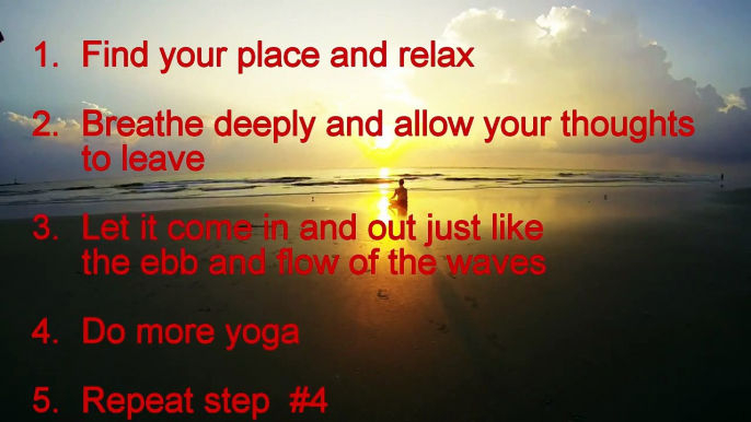 Yoga-Fitness&wellness :   Promo video # 10  (5 steps to  Meditation)