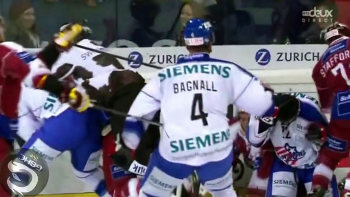 Spengler - GSHC - Amerks (49th Minute Fight)