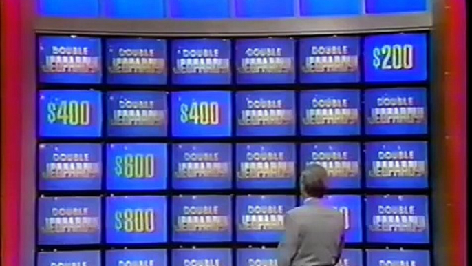 Bernard on Jeopardy - Broadcast May 29 1992 - Double Jeopardy