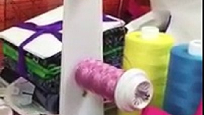 Use ALL 8 serger threads!