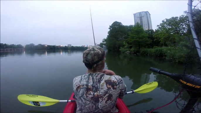 Lady bird lake bass fishing Austin Tx