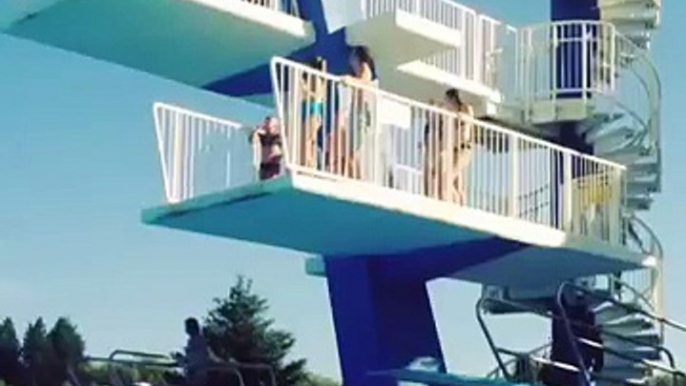 High Dive Accident