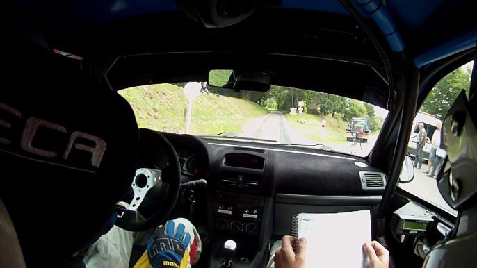 ES 5 Brognon - Rallye des Ardennes 2015 - Pierre Alexandre Perrin Maxime Chochoy - Clio Ragnotti FN3 - 5è temps scratch