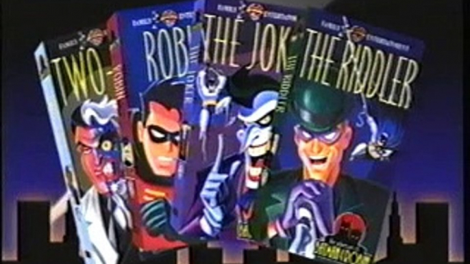 Opening To The Adventures Of Batman & Robin VHS(1995)