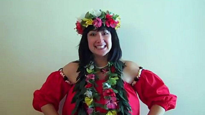 Holly Nagel "Hawaiian Rainbows" Hawaiian Seated Hula Dancing Fun for Kids