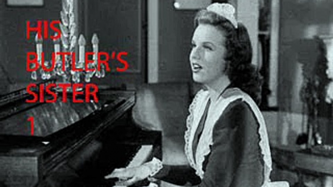 Deanna Durbin - His Butler's Sister - RADIO - 1