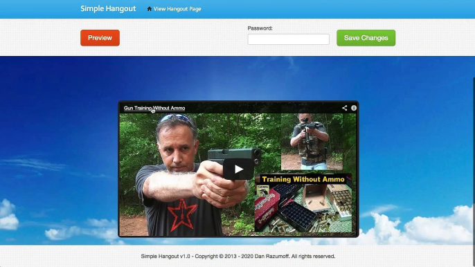 Google Hangout - "Simple Hangout" - an easy way to host google hangouts on your website