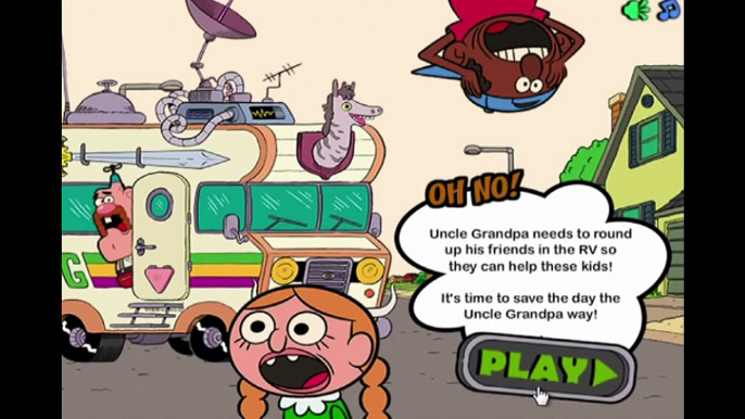 Cartoon Network Games  Uncle Grandpa   Belly Bag Bonanza | cartoon network games