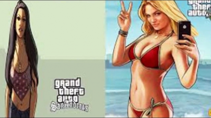 grand theft auto 5 vs grand theft auto san andreas