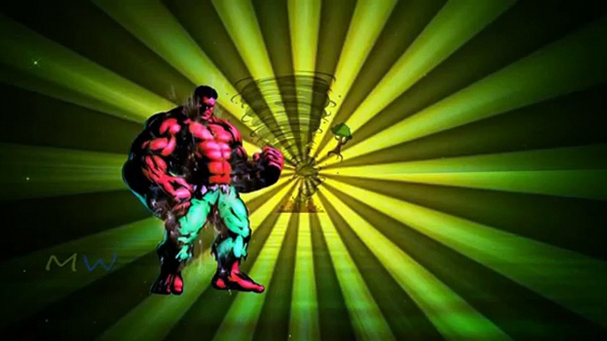 Hulk Finger Family Nursery Rhymes For Kids | Red Hulk Nursery Rhymes HD Animated