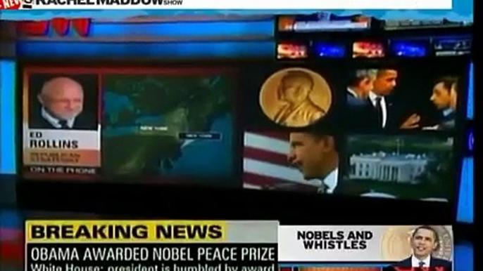 Rachel Maddow on Obama's Nobel Peace Prize and Rethuglian's Obama Derangement Syndrome