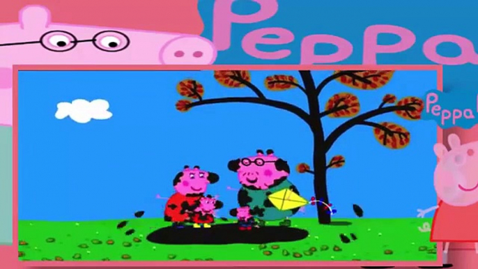 Peppa La Cerdita En Español Latino NUEVOS Capitulos 2014: volando una cometa