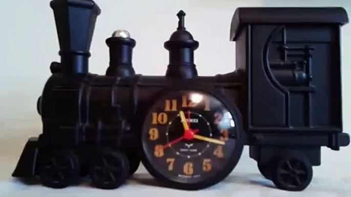 1991 Vintage Locomotive Talking Train Quartz Alarm Clock for sale on eBay