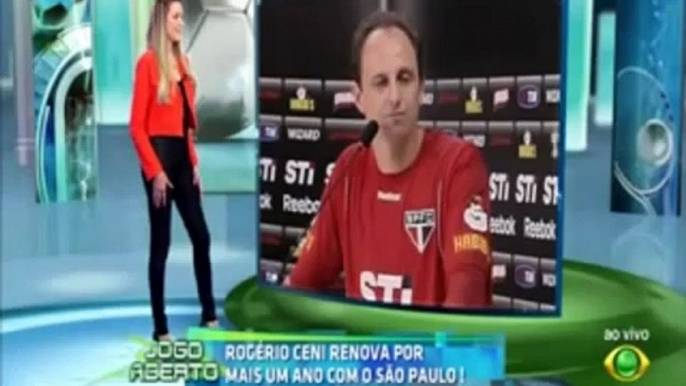 Rogério Ceni renova contrato com o São Paulo Futebol Clube (09/11/12)