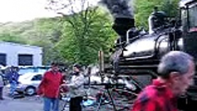 Steam Whistle Kaiser Liberty Ship at Cass Railroad