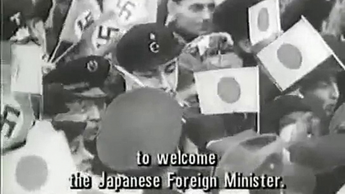 Hitler and Germany Welcome Japan's Foreign Minister 1/2