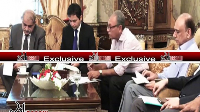 Shahbaz Sharif chairs meeting over Orange Line Metro Train Project LAHORE