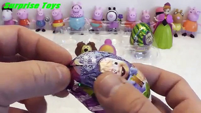 Masha i Medved, Frozen,   Jiniya Cartoon,Disney, Peppa Pig,  Frozen Toys, Peppa Pig Toys, 10