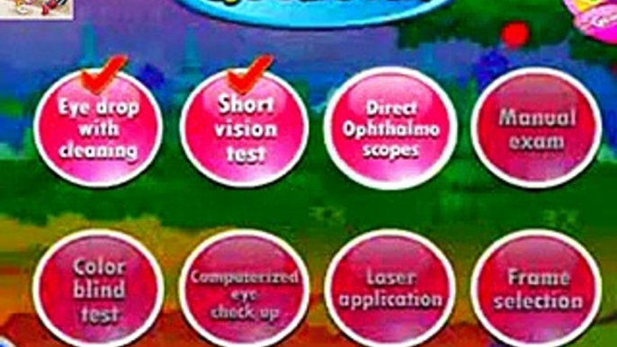 Cute Dora at the Eye Clinic Game Walkthrough   Fun Dora Games   Baby Care Games