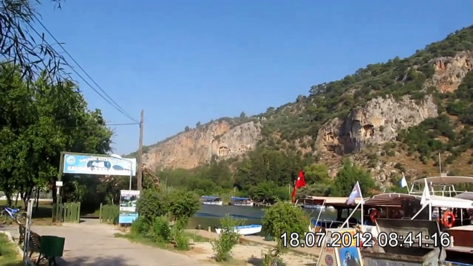 Dalyan Likya Kaya Mezarları (Kral Mezarları) Ortaca, Muğla