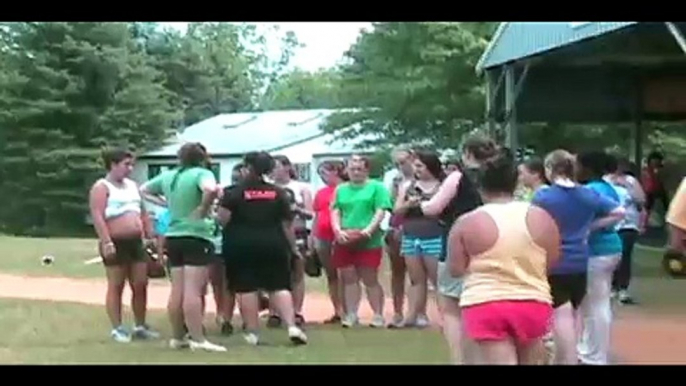 Weight Loss Camps | Camp Shane Kids enjoy an aerobic session at weight loss camps