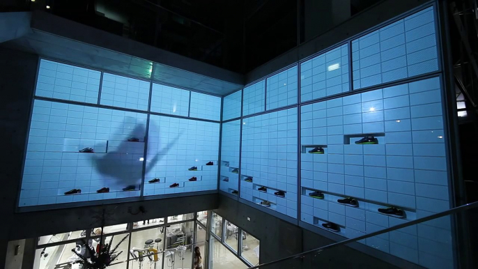 NIKE KICHIJOJI  3D Projection Mapping