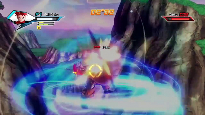 DRAGON BALL XENOVERSE What If Battle Evil Goku Vs Goku