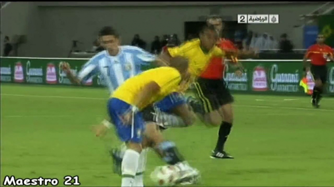 Thiago Silva vs. Argentina - 17/11/2010