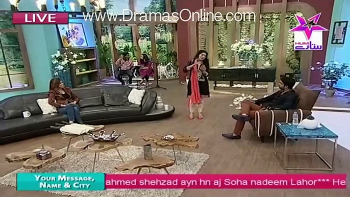 See What Female Anchor said to Ahmed Shehzad that made him Angry ??