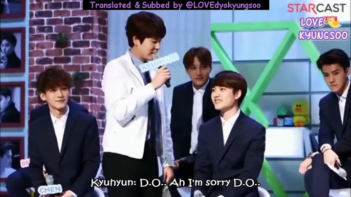 [ENG] 150406 Naver Starcast: EXO D.O (Kyungsoo) Aegyo