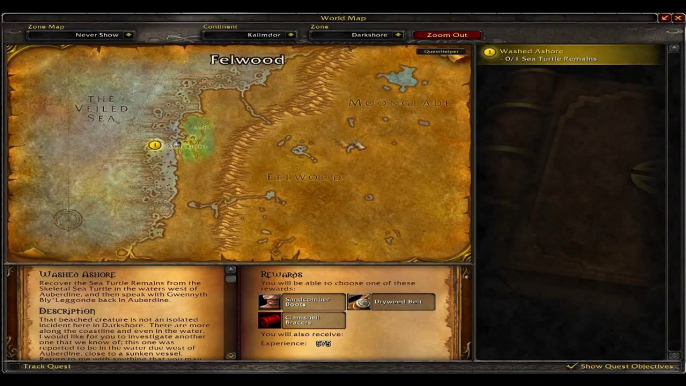 World of Warcraft en WOWArg Misión Lavado en Tierra (Washed Ashore) Parte 2