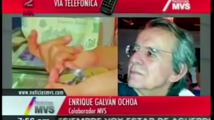 Para 5 tortillas y medio boleto del metro alcanza aumento al salario mínimo.- Galván Ochoa