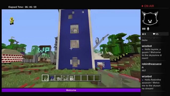 Minecraft   helkenn619 city building [PS4] (Part 28)