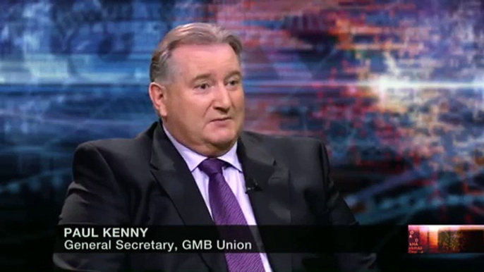 HARDtalk   Paul Kenny   General Secretary, GMB Union Part 1