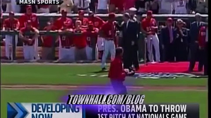 Obama Can't Even Throw Like a Girl