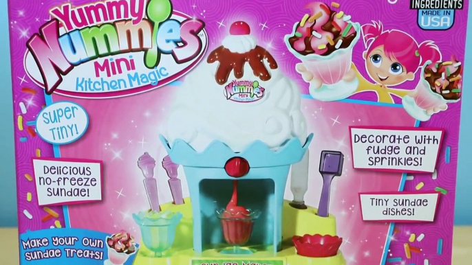 Yummy Nummies Sundae Maker Mini Kitchen Magic   Mini Ice Cream Sundaes