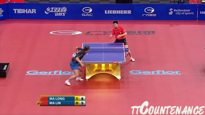 Les plus beau tricks de Ma Long, champion de Ping Pong